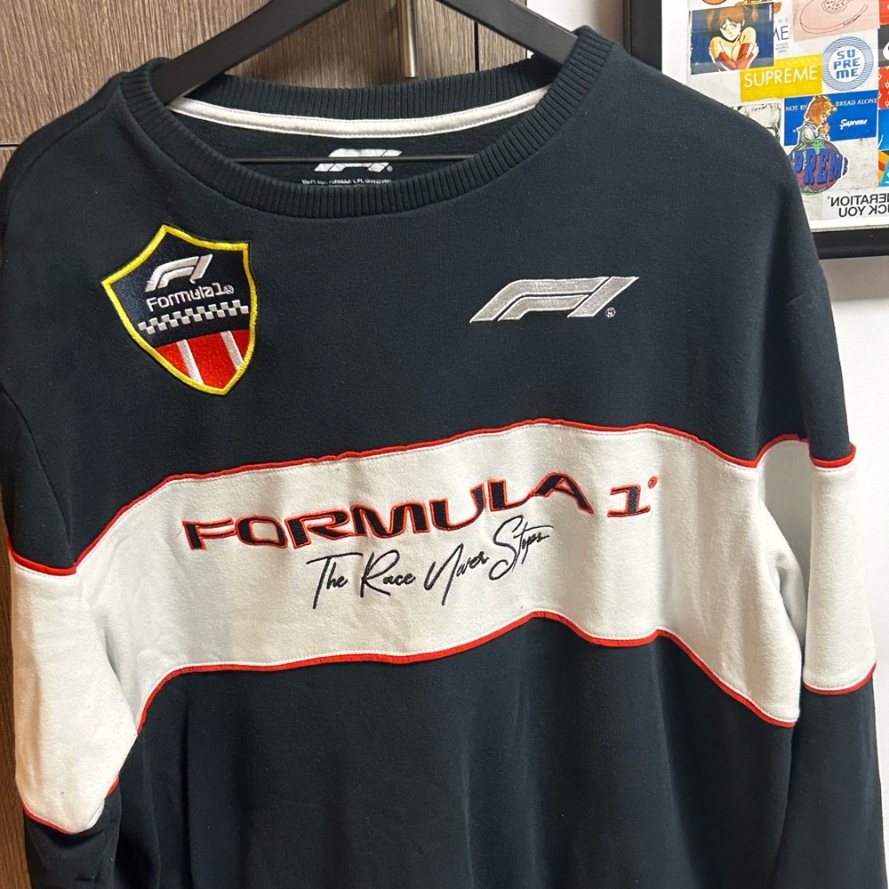 Formula 1 Official Black Sweatshirt - Picture 3 of 4